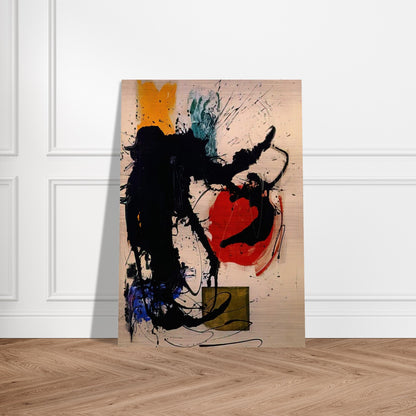 Rope-Swinger - Hans Hofmann Brushed Aluminum Print - 70x100 cm / 28x40 inches | Hans Hofmann Aluminum Print | Hans Hofmann Prints
