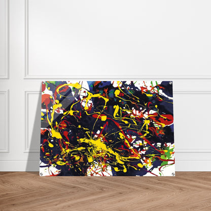 Untitled  SFP94-79  SFF 1755  - Sam Francis Acrylic Print - 70x100 cm / 28x40″ inches