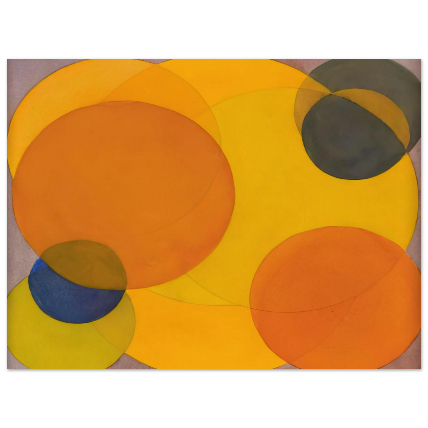 Al Held - Morre XXII  75x100 cm / 30x40inches Fine Art Poster