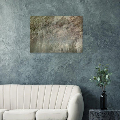 III Notes from Salalah,  Note II  - Cy Twombly Brushed Aluminum Print - 70x100 cm / 28x40 inches | Cy Twombly Aluminum Print | Cy Twombly Prints