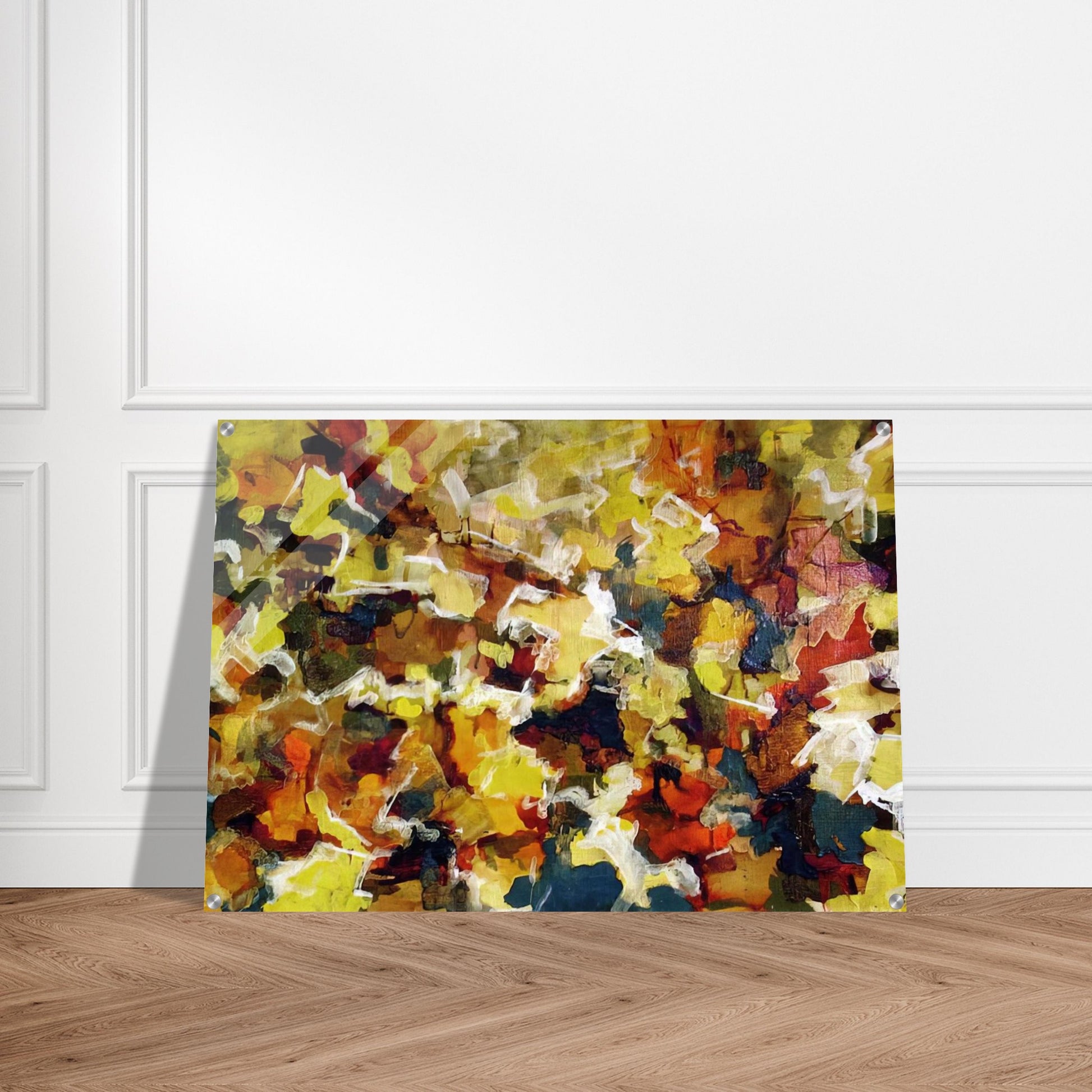 ABSTRACT EXPRESSIONIST AUTUMN SKY 1953 - Audrey Flack Acrylic Print - 70x100 cm / 28x40″ inches