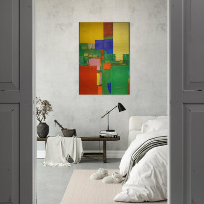 Equipoise - Hans Hofmann Brushed Aluminum Print - 70x100 cm / 28x40 inches | Hans Hofmann Aluminum Print | Hans Hofmann Prints