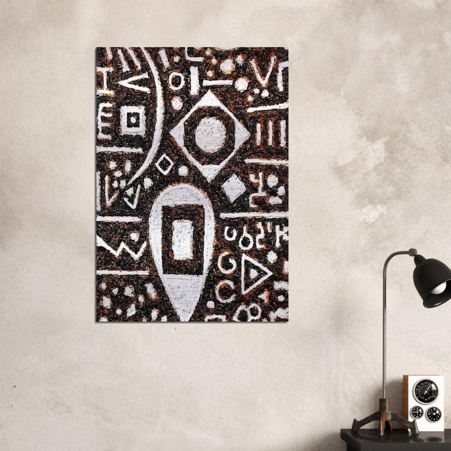 Inbalance of Time - 1992 - Richard Pousette-Dart Brushed Aluminum Print - 70x100 cm / 28x40 inches | Richard Pousette-Dart Aluminum Print | Richard Pousette-Dart Prints