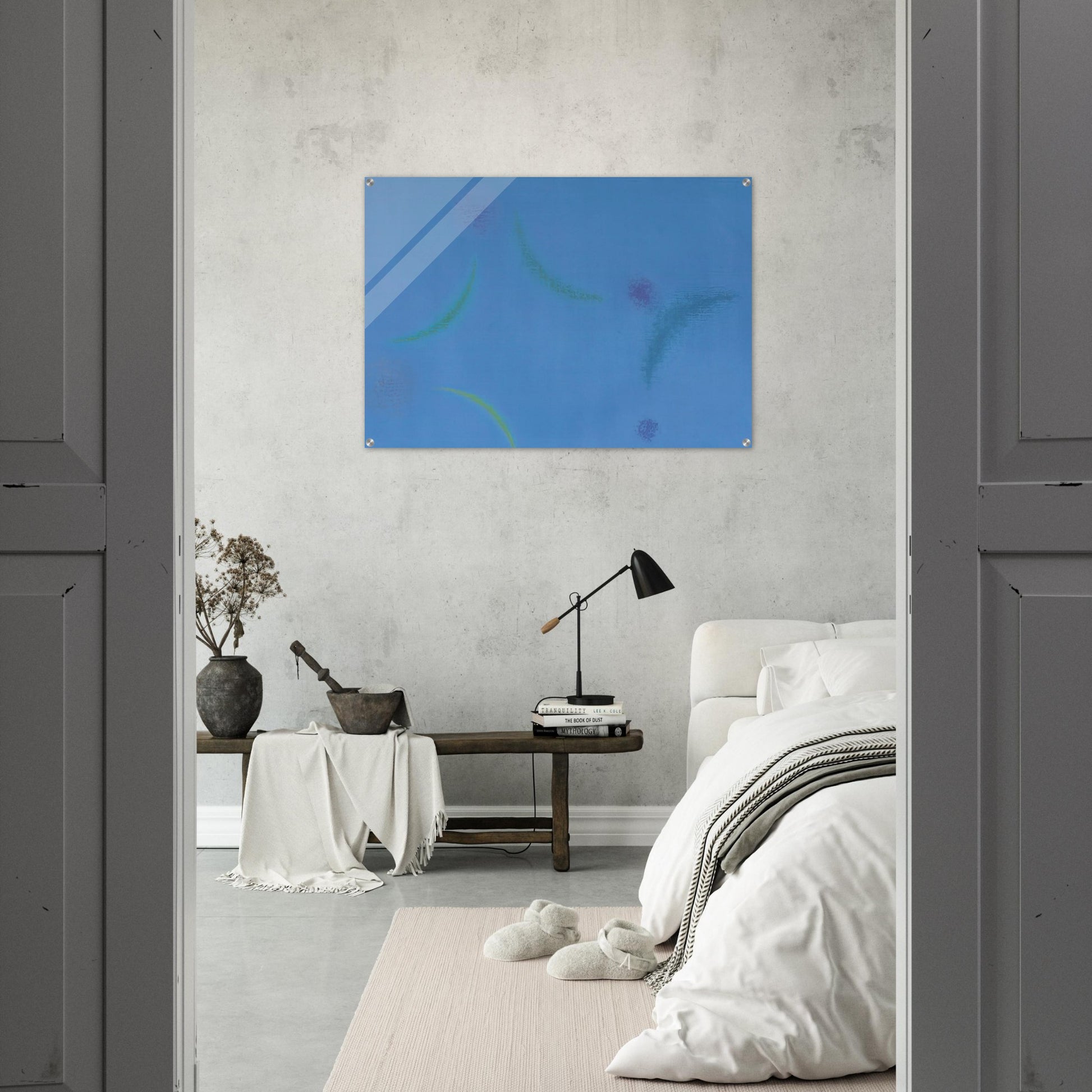 Energien im Blau - 1949 - Max Bill Acrylic Print - 70x100 cm / 28x40″ inches