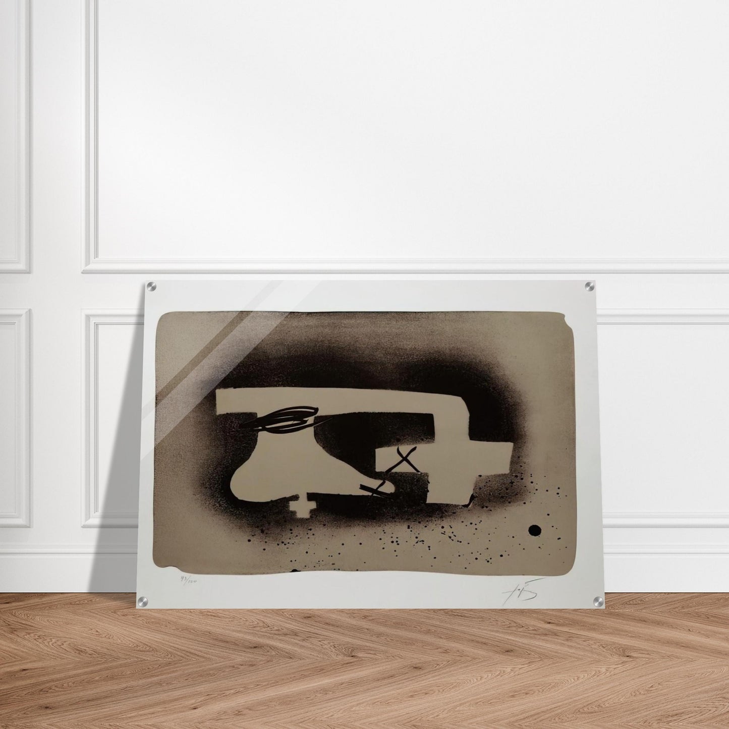 ERINNERUNGEN I 1988 - Antoni Tapies Acrylic Print - 70x100 cm / 28x40″ inches | Antoni Tapies Wall Art | Antoni Tapies Prints