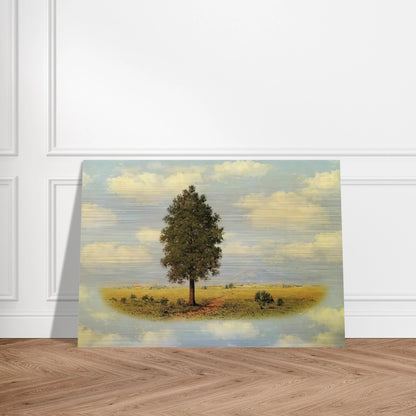 TERRITORY 1957 - Rene Magritte Brushed Aluminum Print - 70x100 cm / 28x40 inches | Rene Magritte Aluminum Print | Rene Magritte Prints