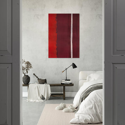 Untitled I - Barnett Newman Brushed Aluminum Print - 70x100 cm / 28x40 inches | Barnett Newman Aluminum Print | Barnett Newman Prints