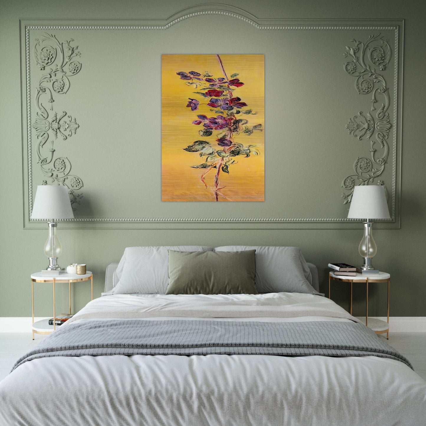 Cobeas - claude monet Brushed Aluminum Print - 70x100 cm / 28x40 inches | claude monet Aluminum Print | claude monet Prints