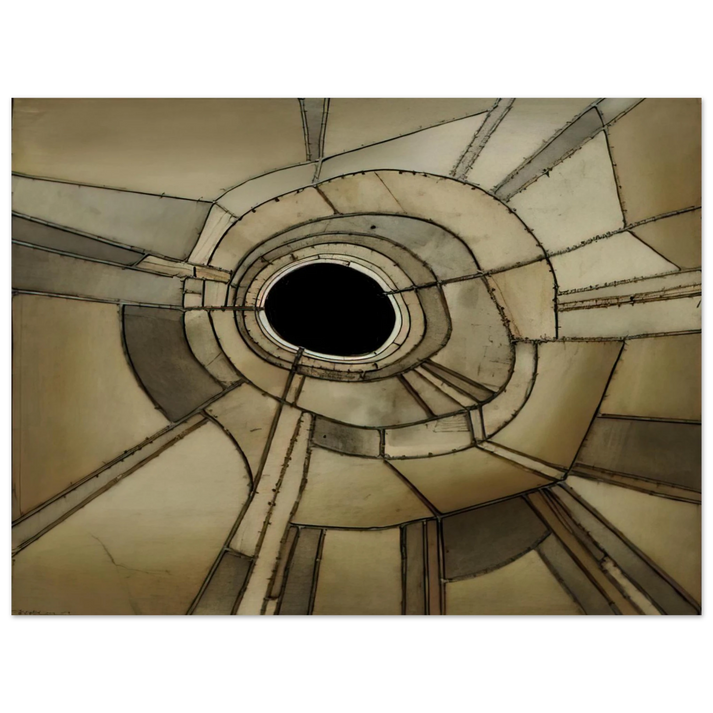 Lee Bontecou - UNTITLED 1959  75x100 cm / 30x40inches Fine Art Poster