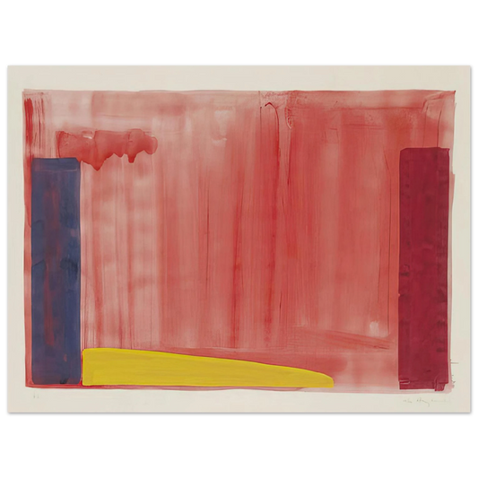 John Hoyland - Untitled - Color Field Painting  75x100 cm / 30x40inches Fine Art Poster