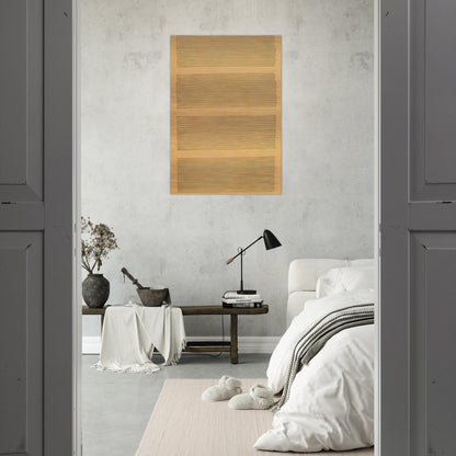 Morning Star - Agnes Martin Brushed Aluminum Print - 70x100 cm / 28x40 inches | Agnes Martin Aluminum Print | Agnes Martin Prints