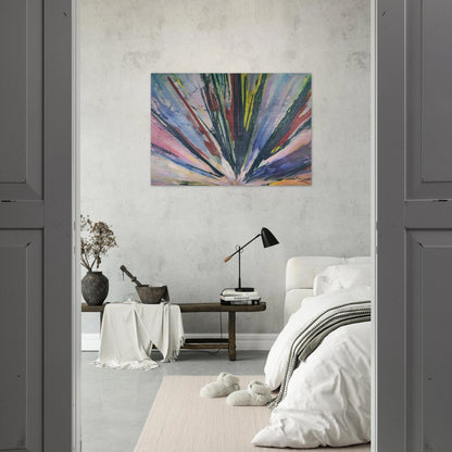 Stand - Sam Gilliam Brushed Aluminum Print - 70x100 cm / 28x40 inches | Sam Gilliam Aluminum Print | Sam Gilliam Prints