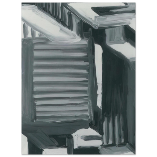 Gerhard Richter - TOWNSCAPE 1968 2  75x100 cm / 30x40inches Fine Art Poster