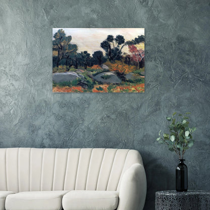 LANDSCAPE 3 - Henri Matisse Brushed Aluminum Print - 70x100 cm / 28x40 inches | Henri Matisse Aluminum Print | Henri Matisse Prints
