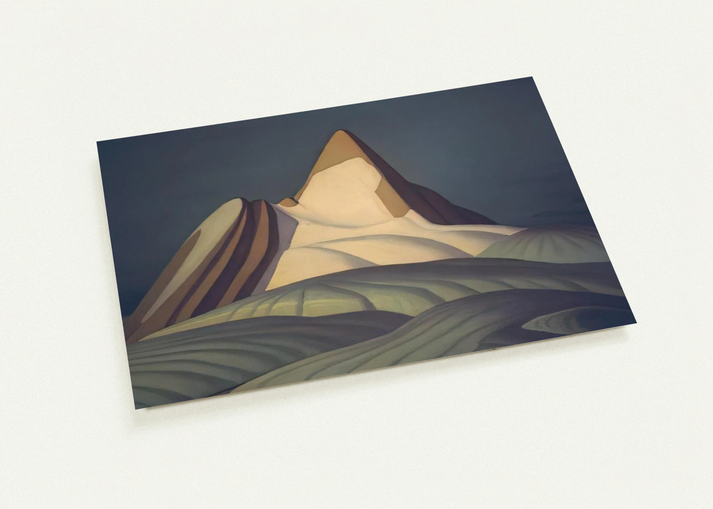 Isolation Peak, Rocky Mountains - 1930 By Lawren Harris Pack of 10 Post Cards | Lawren Harris Post Cards | A6 (10.5 x 14.8 cm) - 4.1 x 5.8 inches