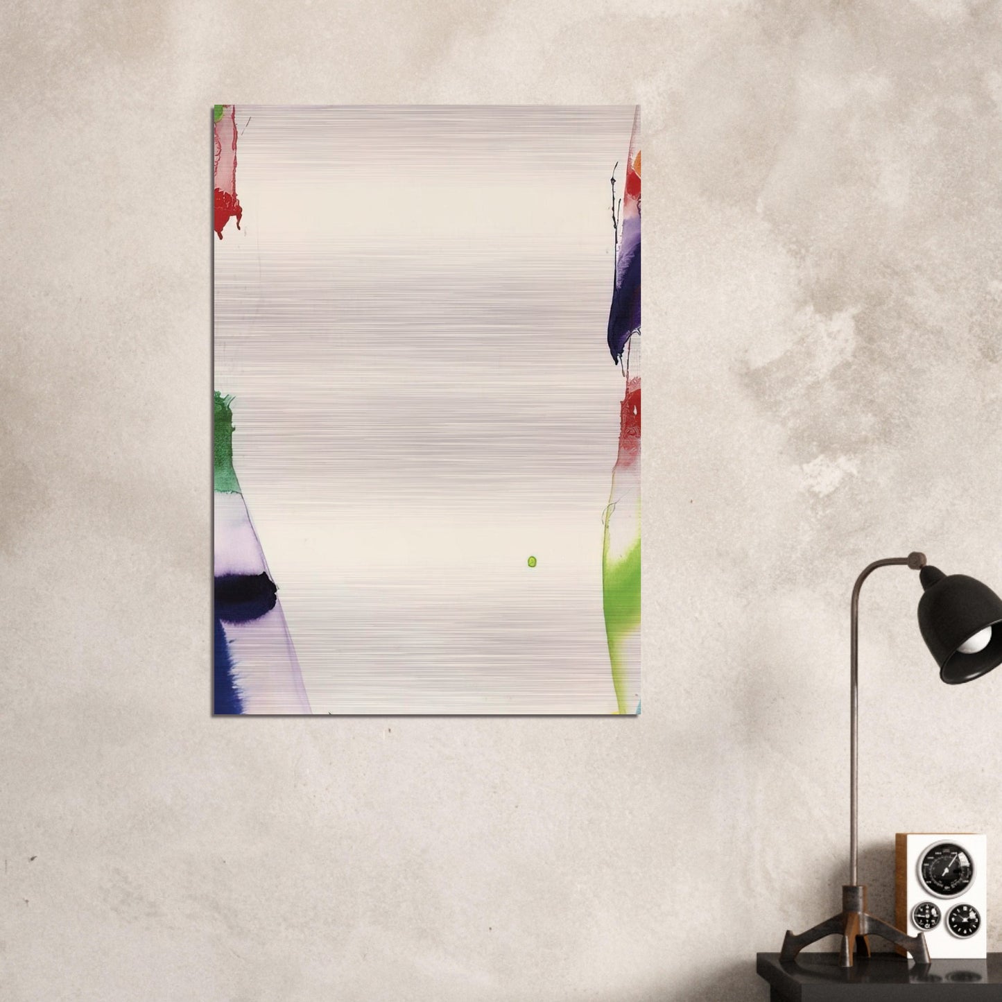 Back Off - Sam Francis Brushed Aluminum Print - 70x100 cm / 28x40 inches | Sam Francis Aluminum Print | Sam Francis Prints