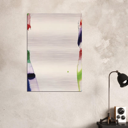 Back Off - Sam Francis Brushed Aluminum Print - 70x100 cm / 28x40 inches | Sam Francis Aluminum Print | Sam Francis Prints