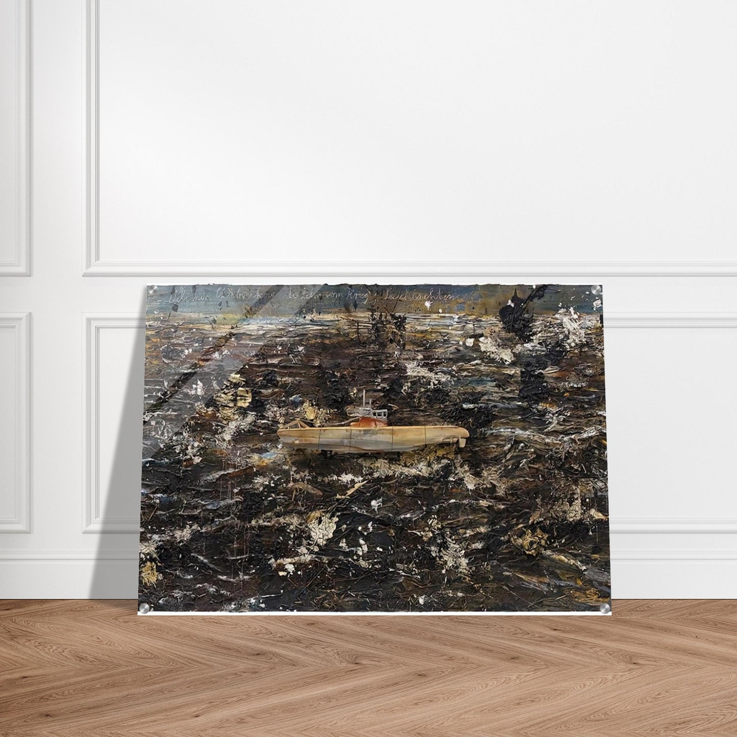 FOR VELIMIR KHLEBNIKOV THE DOCTRINE OF WAR BATTLES 2010 - Anselm Kiefer Acrylic Print - 70x100 cm / 28x40″ inches | Anselm Kiefer Wall Art | Anselm Kiefer Prints