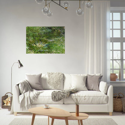 Clumps of Grass - Vincent van Gogh Brushed Aluminum Print - 70x100 cm / 28x40 inches | Vincent van Gogh Aluminum Print | Vincent van Gogh Prints
