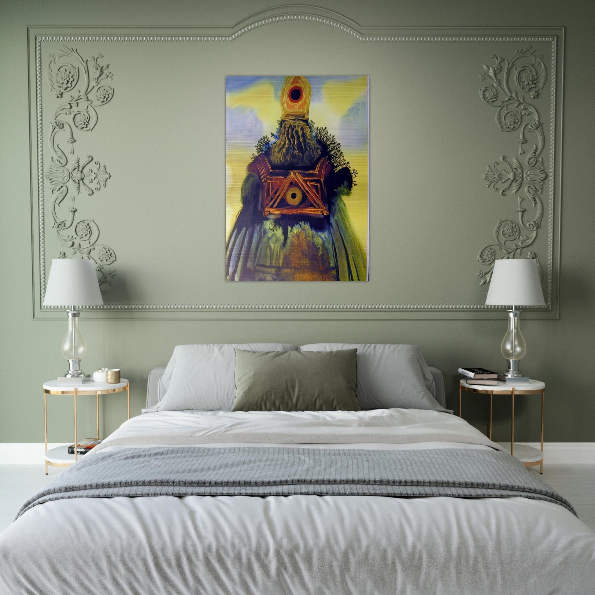 ARCA FOEDERIS 1967 - Salvador Dali Brushed Aluminum Print - 70x100 cm / 28x40 inches | Salvador Dali Aluminum Print | Salvador Dali Prints