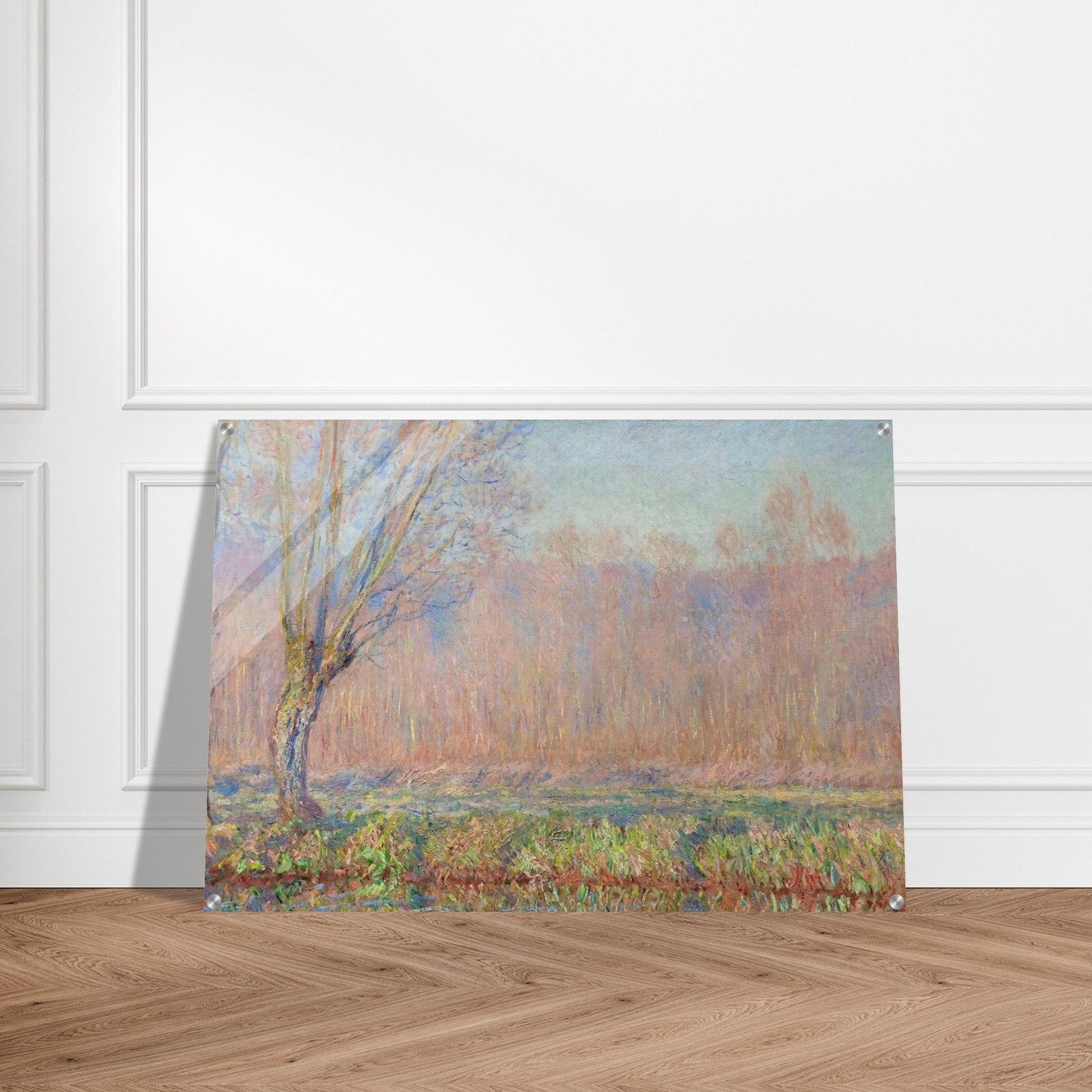 The Willows - claude monet Acrylic Print - 70x100 cm / 28x40″ inches | claude monet Wall Art | claude monet Prints