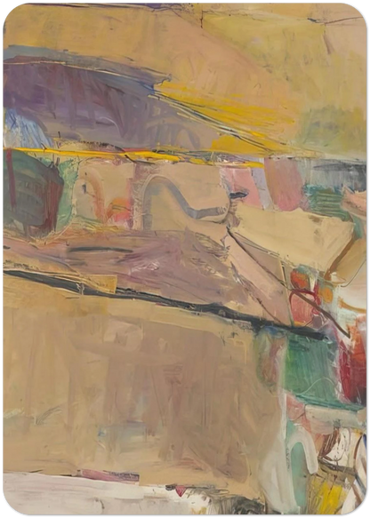 Berkeley #54 By Richard Diebenkorn Pack of 10 Post Cards | Richard Diebenkorn Post Cards | A6 (10.5 x 14.8 cm) - 4.1 x 5.8 inches