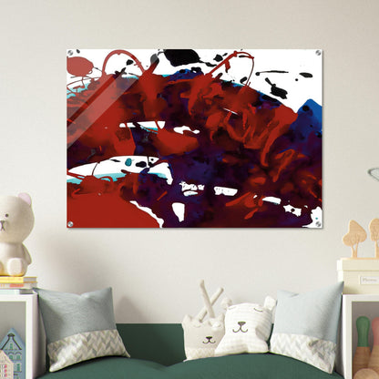 Untitled  SFP94-11  sff 1694  - Sam Francis Acrylic Print - 70x100 cm / 28x40″ inches