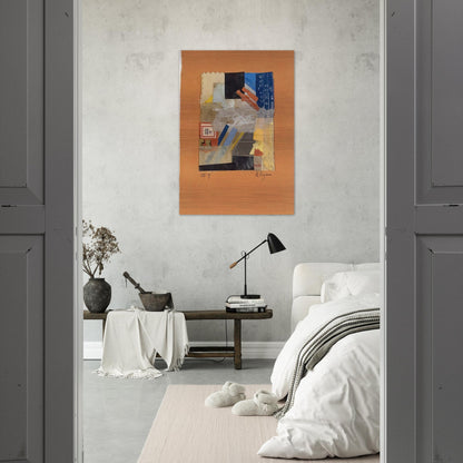 Number 7 - 1948 - Anne Ryan Brushed Aluminum Print - 70x100 cm / 28x40 inches | Anne Ryan Aluminum Print | Anne Ryan Prints