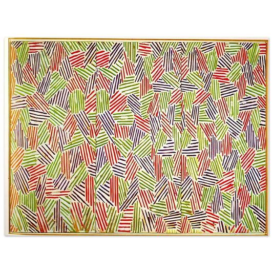 Jasper Johns - SCENT  75x100 cm / 30x40inches Fine Art Poster