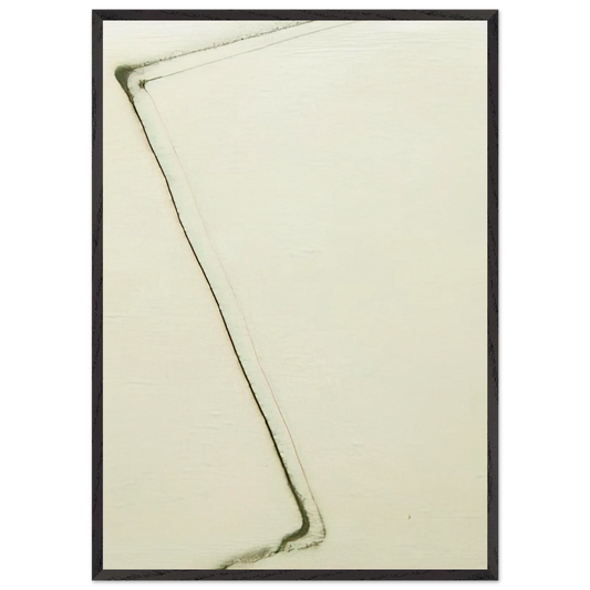 65BL - 1965 - Martin Barre 70x100 cm / 28x40 inches Framed Art Print – Black Wooden Frame