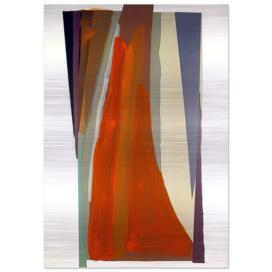 Untitled 9 - 1979 - Larry Zox Brushed Aluminum Print - 70x100 cm / 28x40 inches | Larry Zox Aluminum Print | Larry Zox Prints