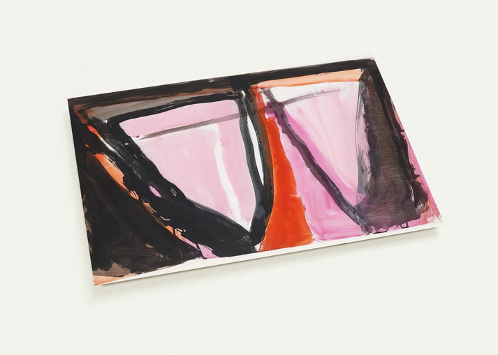 Composition - 1980 By Bram van Velde Pack of 10 Post Cards | Bram van Velde Post Cards | A6 (10.5 x 14.8 cm) - 4.1 x 5.8 inches
