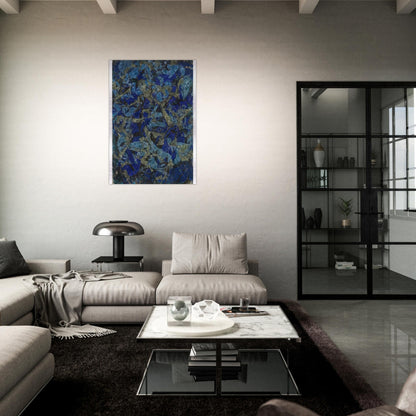 Peinture - 1963 - Simon Hantai Brushed Aluminum Print - 70x100 cm / 28x40 inches | Simon Hantai Aluminum Print | Simon Hantai Prints
