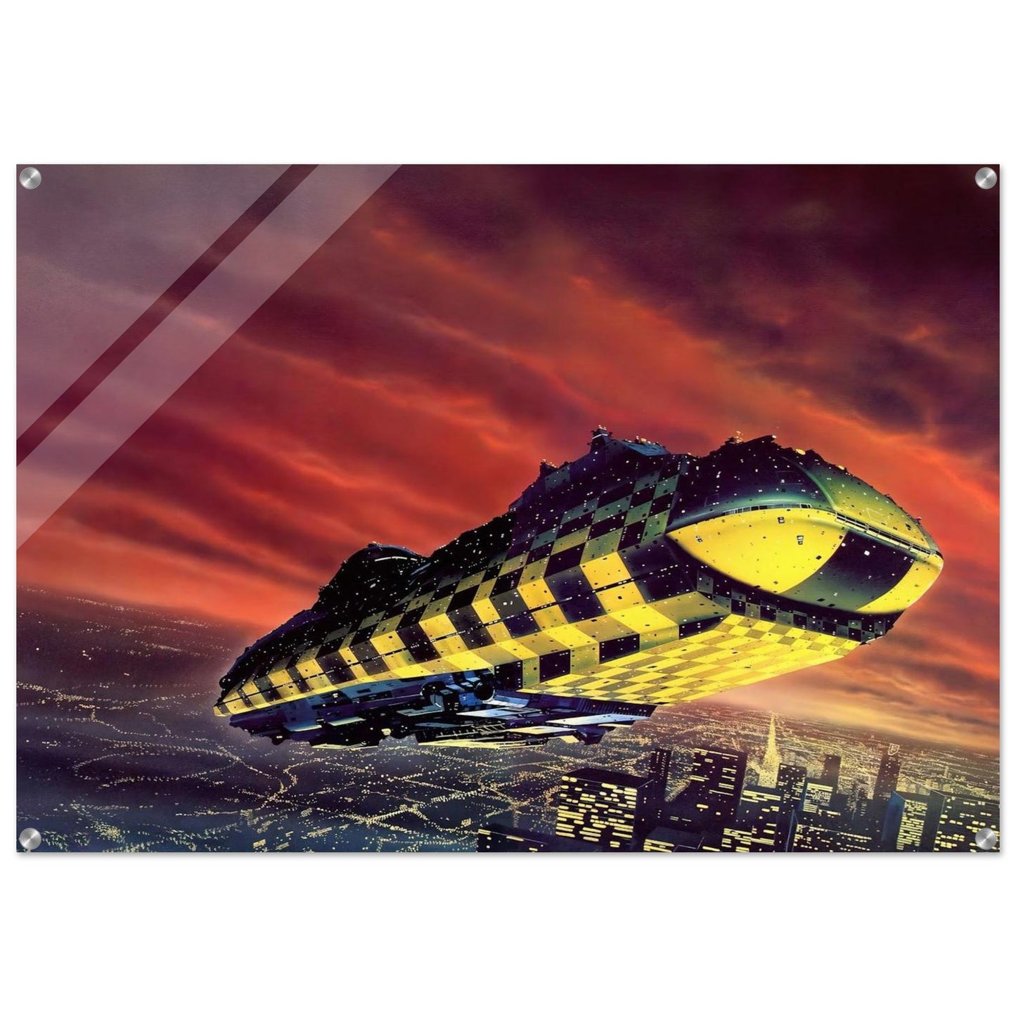 Chris Foss - Chris Foss Acrylic Print - 70x100 cm / 28x40″ inches
