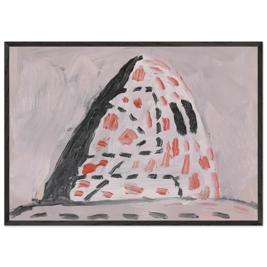Untitled 2 N5 - Philip Guston 70x100 cm / 28x40 inches Framed Art Print – Black Wooden Frame