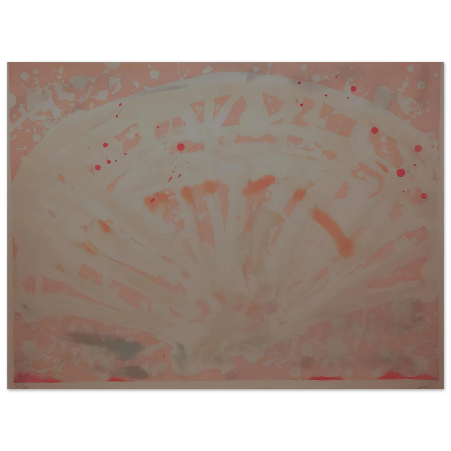 Antoni Tapies - FREGOLI 1969  75x100 cm / 30x40inches Fine Art Poster