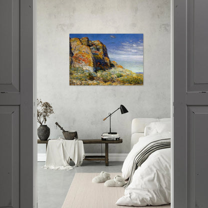 Harney Desert 02 - Childe Hassam Brushed Aluminum Print - 70x100 cm / 28x40 inches | Childe Hassam Aluminum Print | Childe Hassam Prints