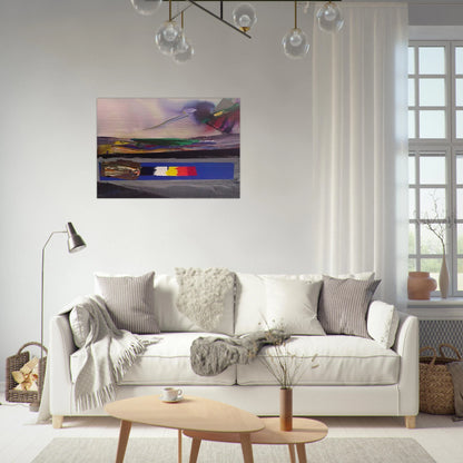 Phenomena Prism Yield - Paul Jenkins Brushed Aluminum Print - 70x100 cm / 28x40 inches | Paul Jenkins Aluminum Print | Paul Jenkins Prints