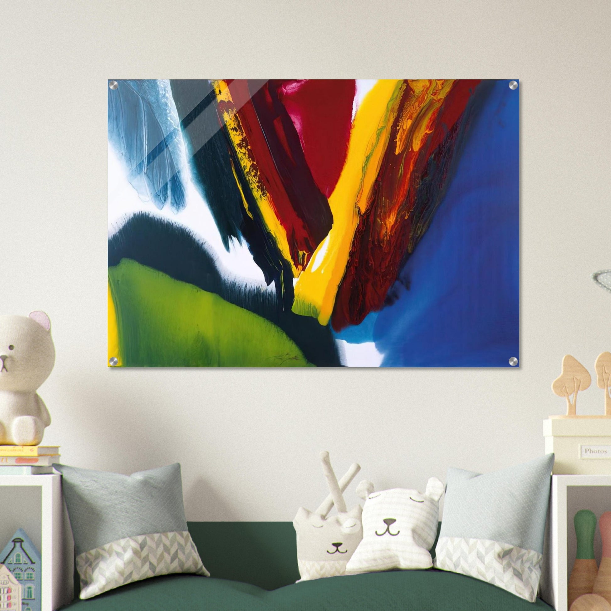 Phenomena Intervening Mantle - 2006 - Paul Jenkins Acrylic Print - 70x100 cm / 28x40″ inches | Paul Jenkins Wall Art | Paul Jenkins Prints
