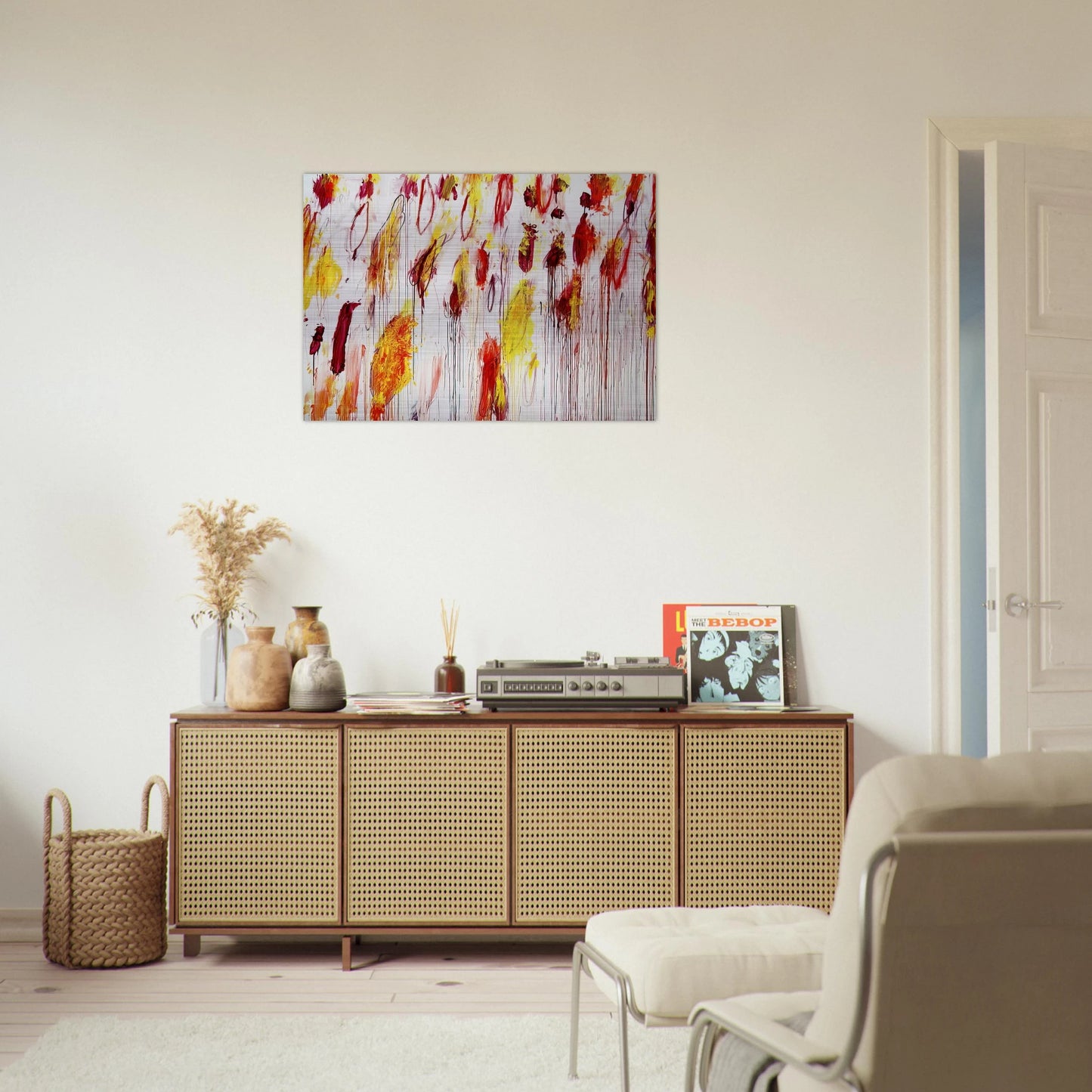 Lepanto, Part IV - Cy Twombly Brushed Aluminum Print - 70x100 cm / 28x40 inches | Cy Twombly Aluminum Print | Cy Twombly Prints