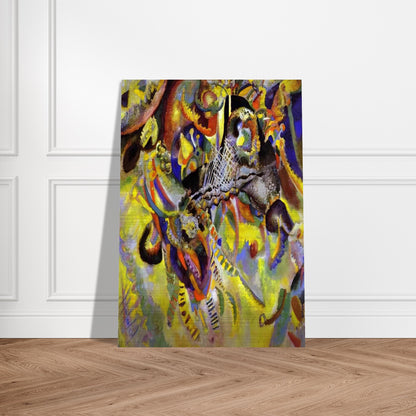 FUGUE 1914 - Wassily Kandinsky Brushed Aluminum Print - 70x100 cm / 28x40 inches | Wassily Kandinsky Aluminum Print | Wassily Kandinsky Prints