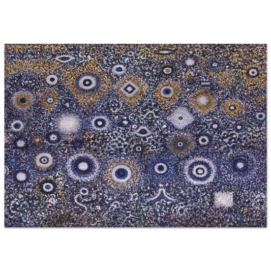Night Landscape - Richard Pousette-Dart Brushed Aluminum Print - 70x100 cm / 28x40 inches | Richard Pousette-Dart Aluminum Print | Richard Pousette-Dart Prints
