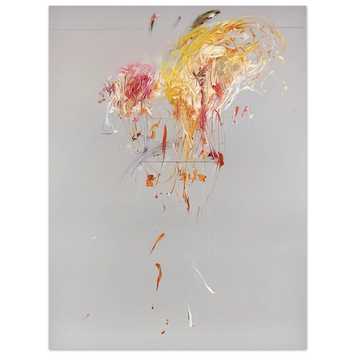 Cy Twombly - Nine Discourses on Commodus, Part IX  75x100 cm / 30x40inches Fine Art Poster