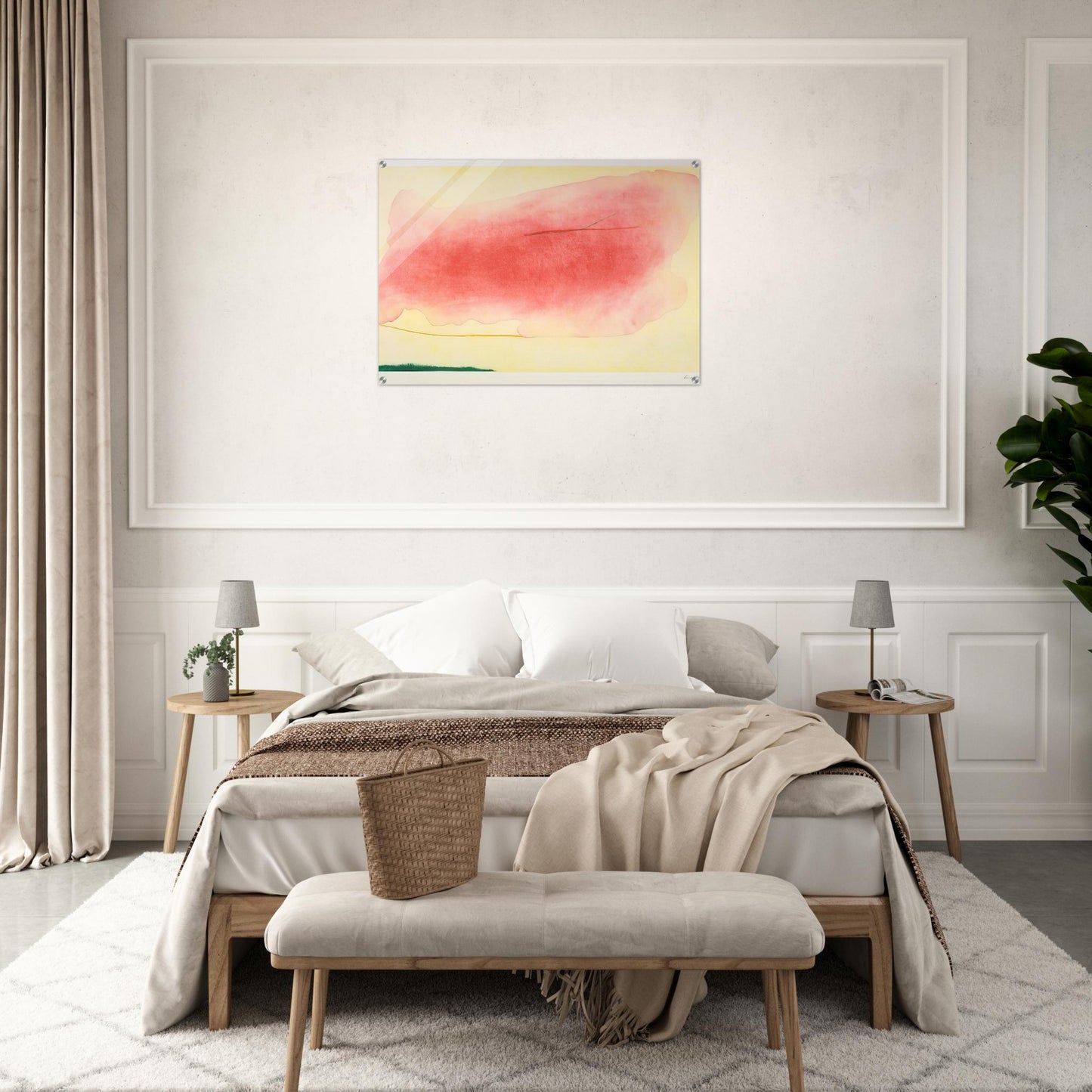 Nepenthe - 1972 - Helen Frankenthaler Acrylic Print - 70x100 cm / 28x40″ inches