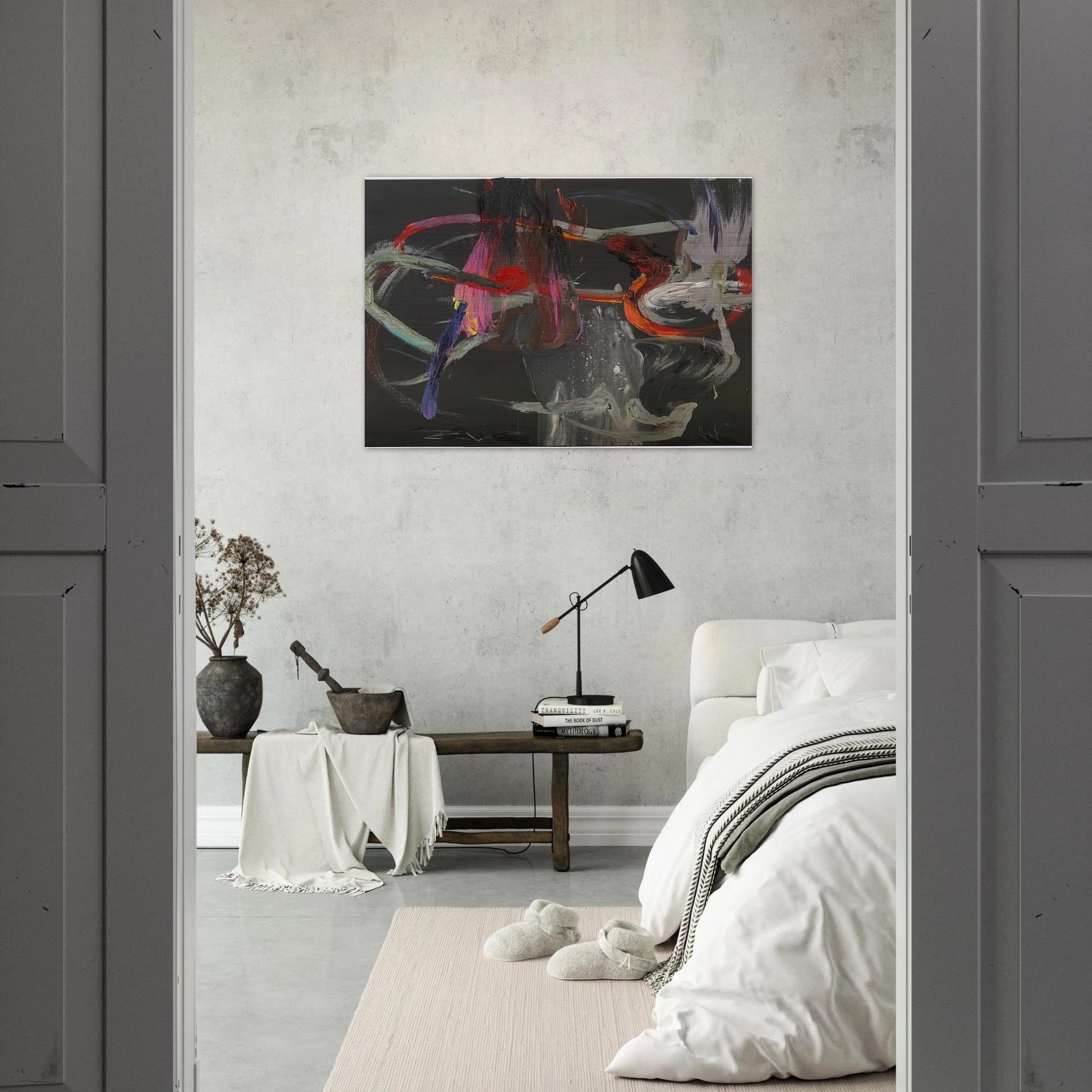 I Saw That #281 - 1984 - Stephen Mueller Brushed Aluminum Print - 70x100 cm / 28x40 inches | Stephen Mueller Aluminum Print | Stephen Mueller Prints