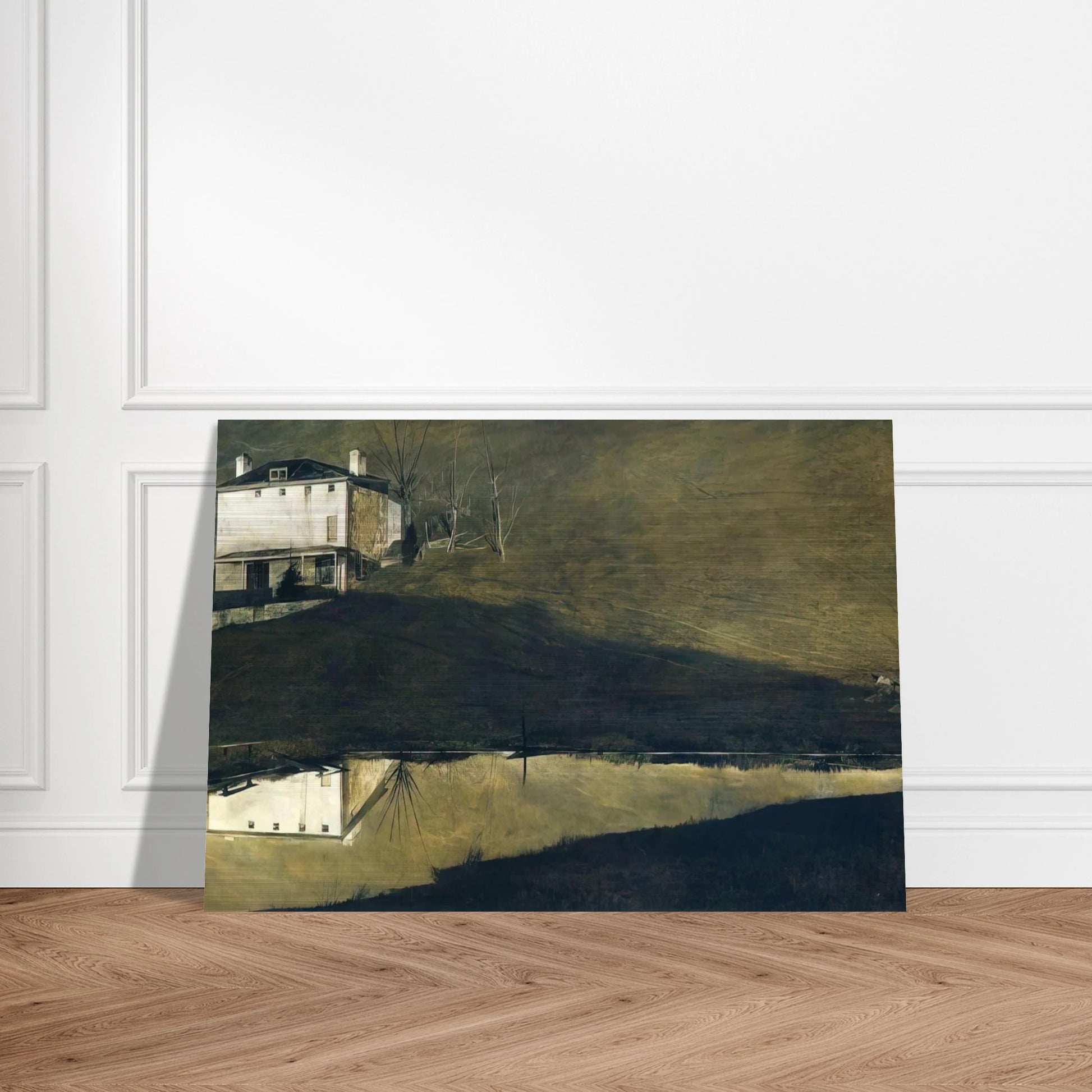 BROWN SWISS - Andrew Wyeth Brushed Aluminum Print - 70x100 cm / 28x40 inches | Andrew Wyeth Aluminum Print | Andrew Wyeth Prints