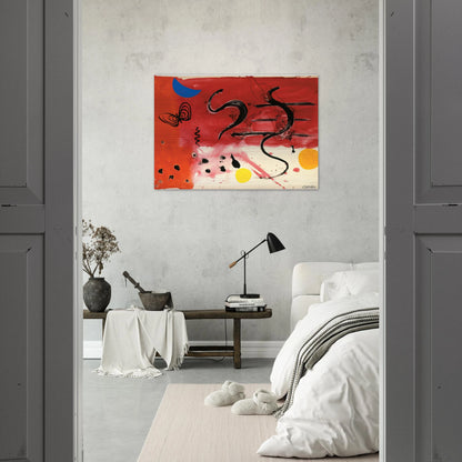 UNTITLED 1953 - Alexander Calder Brushed Aluminum Print - 70x100 cm / 28x40 inches | Alexander Calder Aluminum Print | Alexander Calder Prints