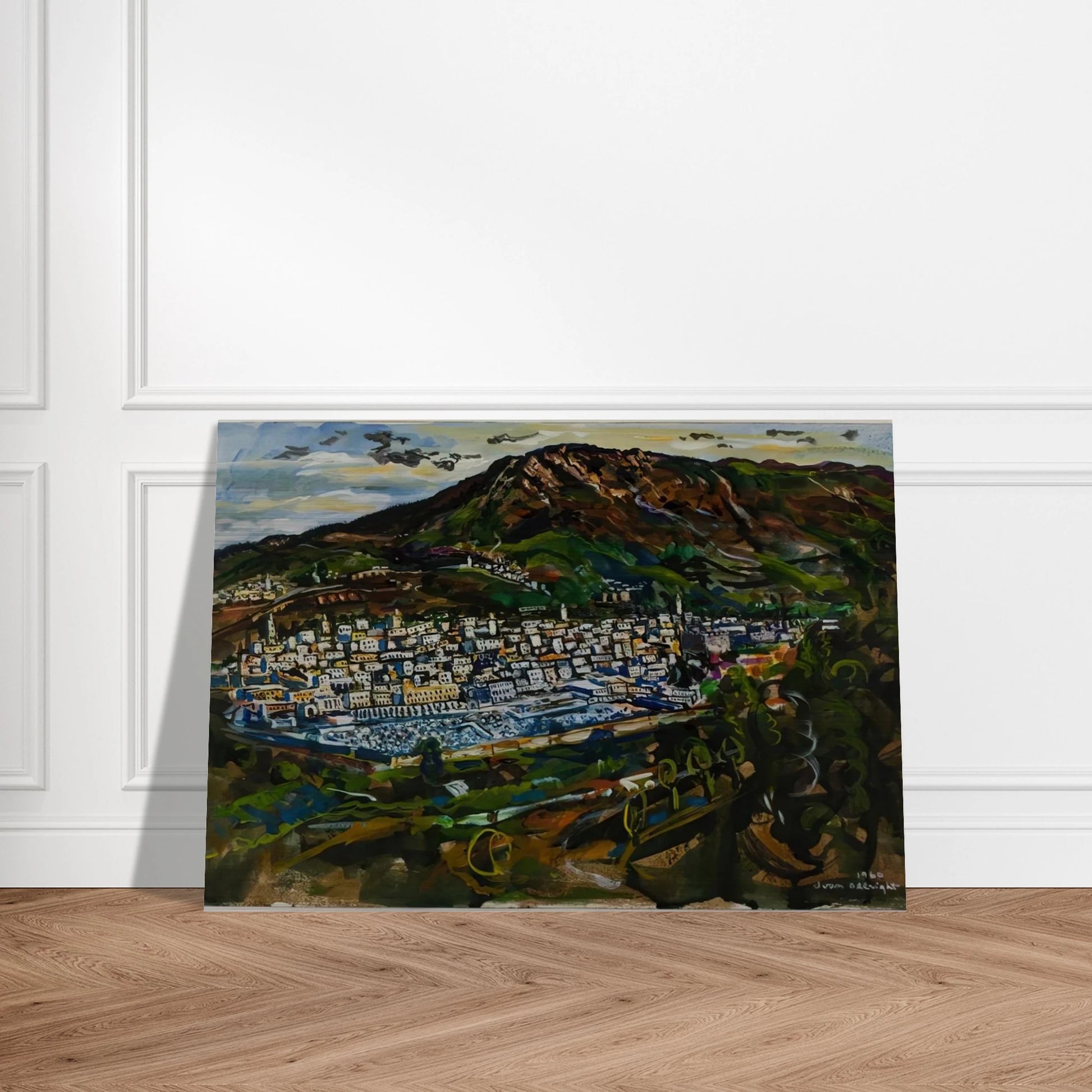FEZ MOROCCO 1960 - Ivan Albright Brushed Aluminum Print - 70x100 cm / 28x40 inches | Ivan Albright Aluminum Print | Ivan Albright Prints