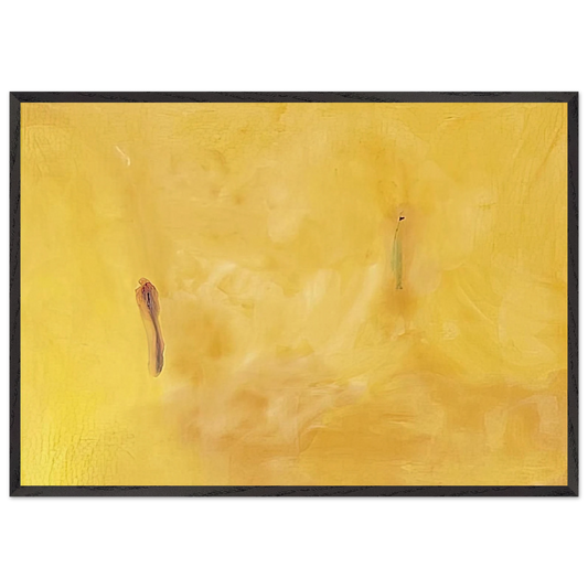 Earliness - 1975 - Helen Frankenthaler 70x100 cm / 28x40 inches Framed Art Print – Black Wooden Frame