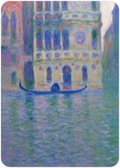 Palazzo Dario 4 By claude monet Pack of 10 Post Cards | claude monet Post Cards | A6 (10.5 x 14.8 cm) - 4.1 x 5.8 inches